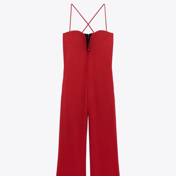 Zara limited edition sweetheart neckline jumpsuit you can’t miss - Picture 5 of 7